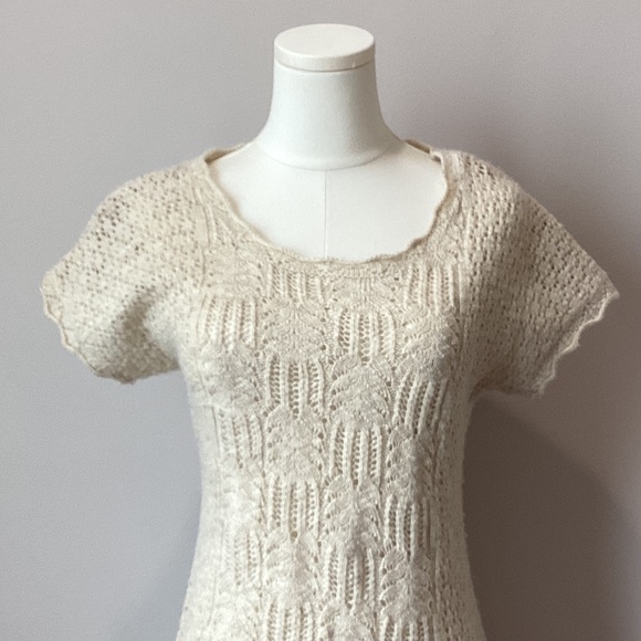 Anthropologie “sparrow” Pointelle Sweater Dress - Size S - Picture 3 of 9